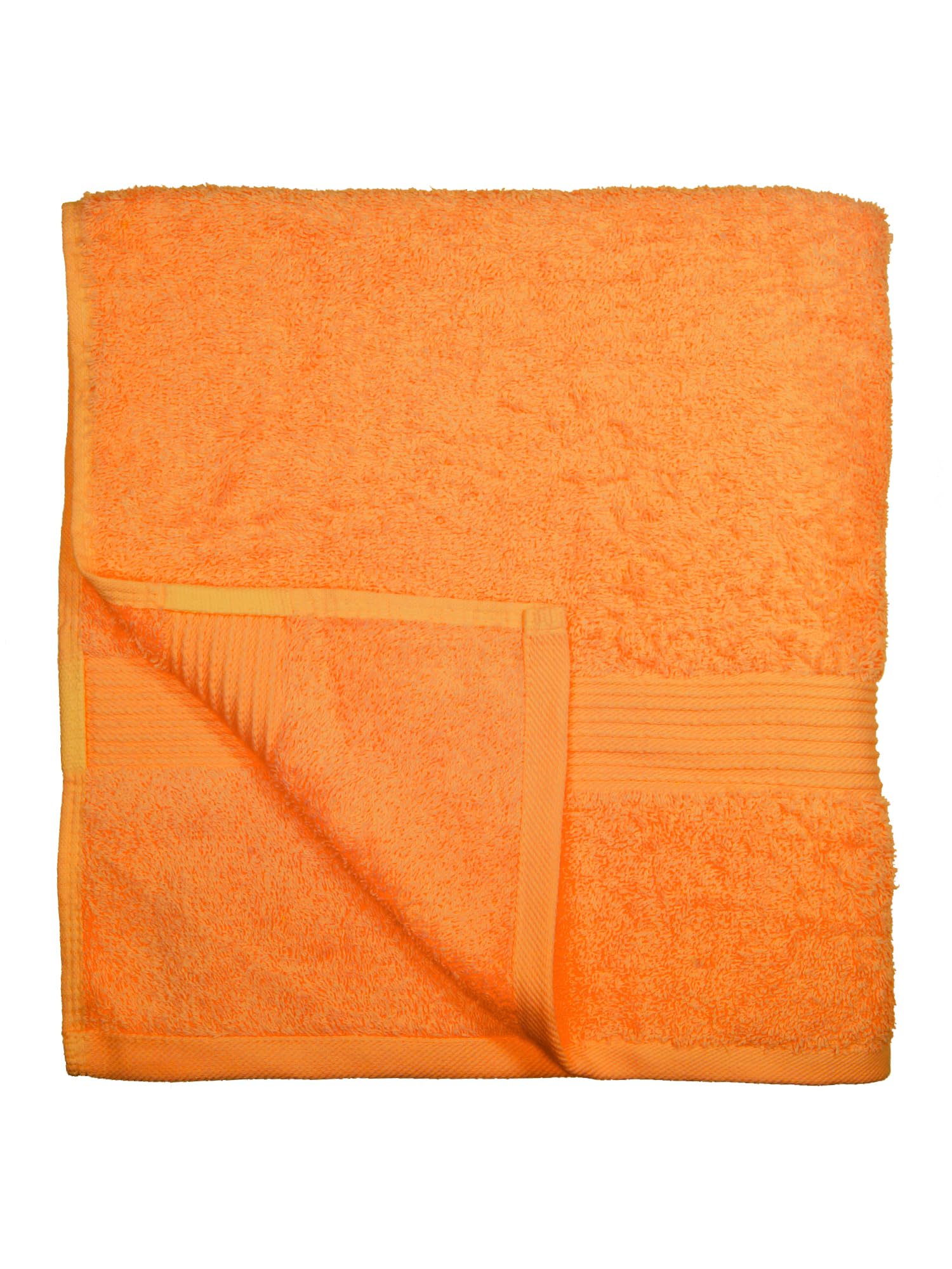 Julie Julsen Asciugamano In Puro Cotone 500 G/m², 100% Cotone, Colore Arancione, 80x200 Cm, Morbido E Assorbente