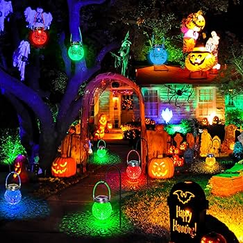 ライト・ランタン asimocrafts Geek Field _ PAG_saucer 90 Amazon.com: DBF 2 Pack Solar Lanterns Outdoor Waterproof