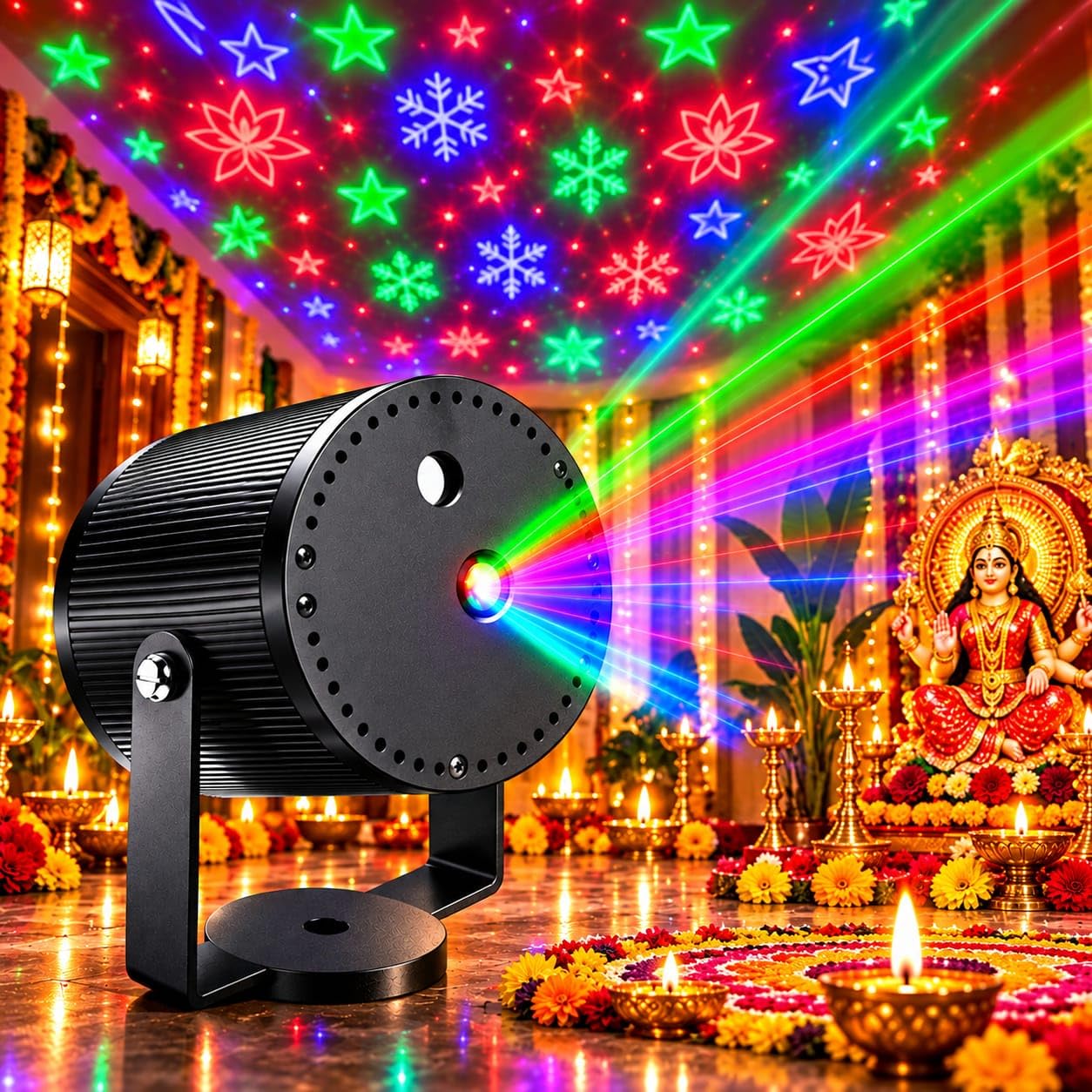 Add Advance 32-in-1 Laser Light Machine with Stand - Image 1