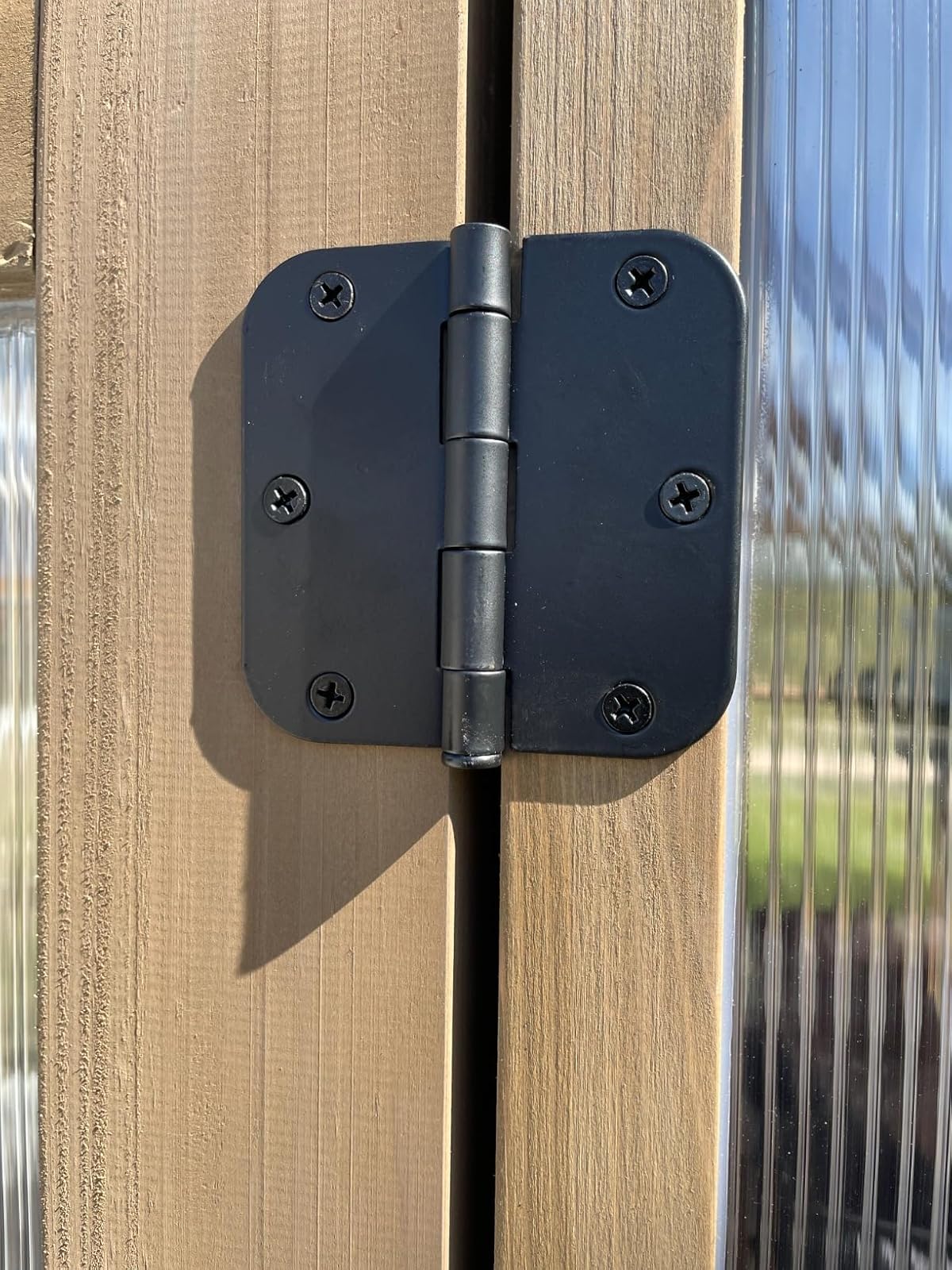 3.5" Door Hinges, 5/8" Radius photo review