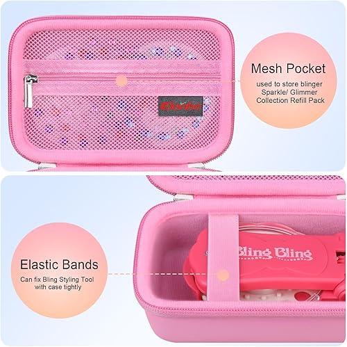 Miniatura 54 de Elonbo Funda de transporte para GL.iNet GL-SFT1200/A1300/AXT1800/MT3000 portátil WiFi Gigabit Router, repetidor de red Wi-Fi inalámbrico 6, soporte