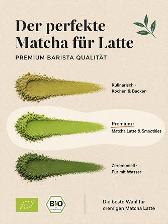 Teegeschwister Organic Matcha Powder Premium Matcha Tea from Japan 100 g