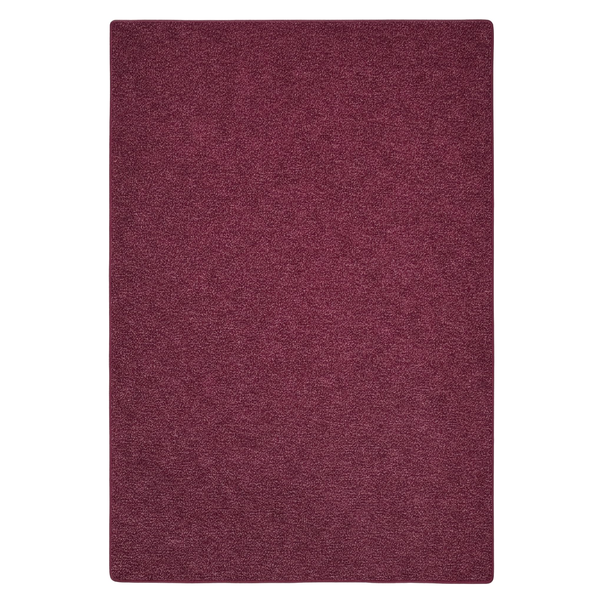 casa pura London Carpet Runner, Long Carpet Floor Mat Runner Rug, Non-slip Floor Mat for Hallway, Kitchen, Bedroom | Loop Pile Rug Runner (Wine Red - 66 x 350 cm)