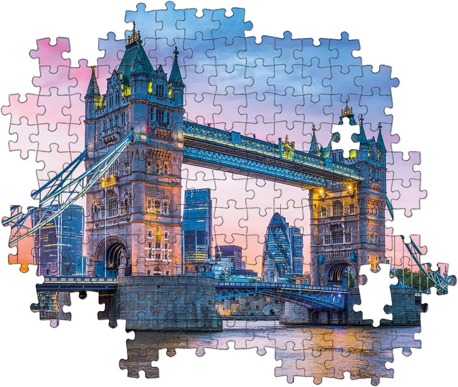 Clementoni Colección 31818 Taj Mahal - Rompecabezas Para Niños Y Adultos, 1500 Piezas, A Partir De 10 Anos Multicolor
