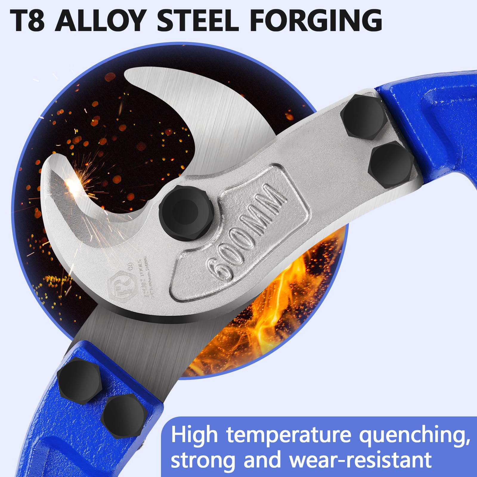 ZrgGea Cable Cutter - Heavy Duty 14 Inch -5 ZrgGea Cable Cutter - Heavy Duty 14 Inch -5