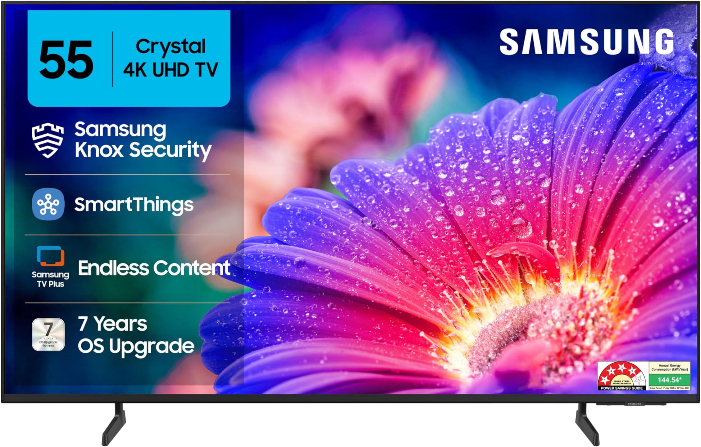 - Samsung 138 cm (55 inches) Crystal 4K Vista Ultra HD Smart LED TV UA55UE81AFULXL