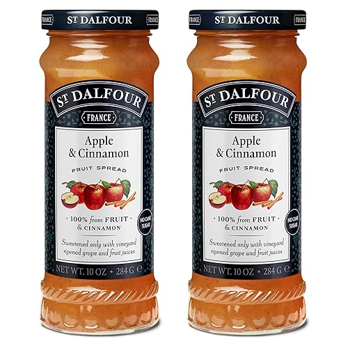 Vista 151 de St. Dalfour Fig Royale - Crema para untar de frutas, 100 % de frutas, sin ingredientes artificiales, sin OMG, sin azúcar de caña, totalmente