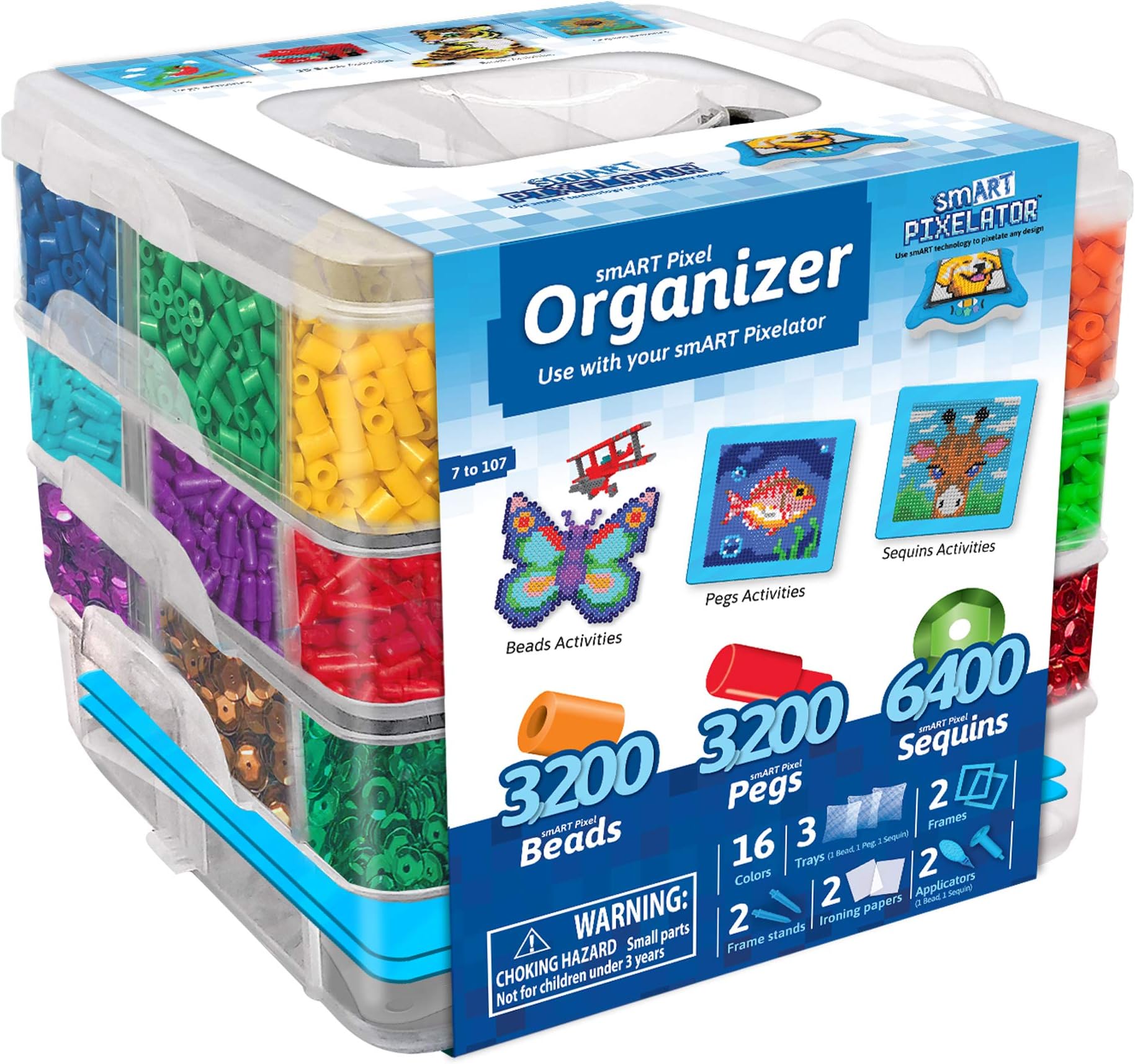 Flycatcher Smart Pixelator Organizer, Multi