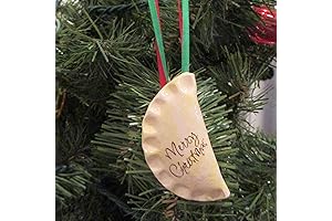 Merry Christmas Pierogi Ornament
