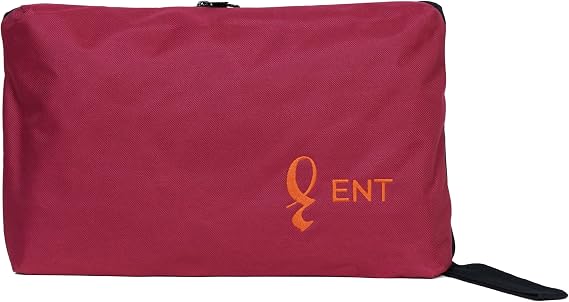 ENTCANTA MINE Model Quiet 2-wheel، متعدد الوظائف، طوي تلسكوبي كم حقيبة السفر والتسوق-مارون