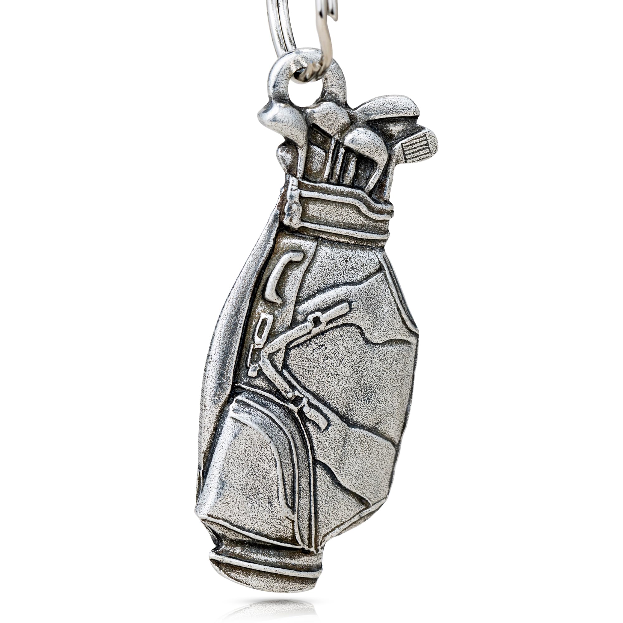 DANFORTH | Golf Keychain (Golf Bag) Handcrafted Pewter – 2” High, Made In USA