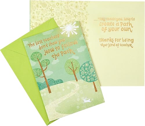 Miniatura 9 de Hallmark - Surtido de tarjetas de agradecimiento para docentes de guardería, preescolar, escuela primaria, graduación o vuelta a la escuela (8