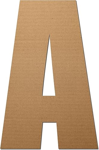 Miniatura 8 de Letras grandes de cartón plano, números, letras y números decorativos personalizados, letras gigantes personalizadas para decoración de pared,