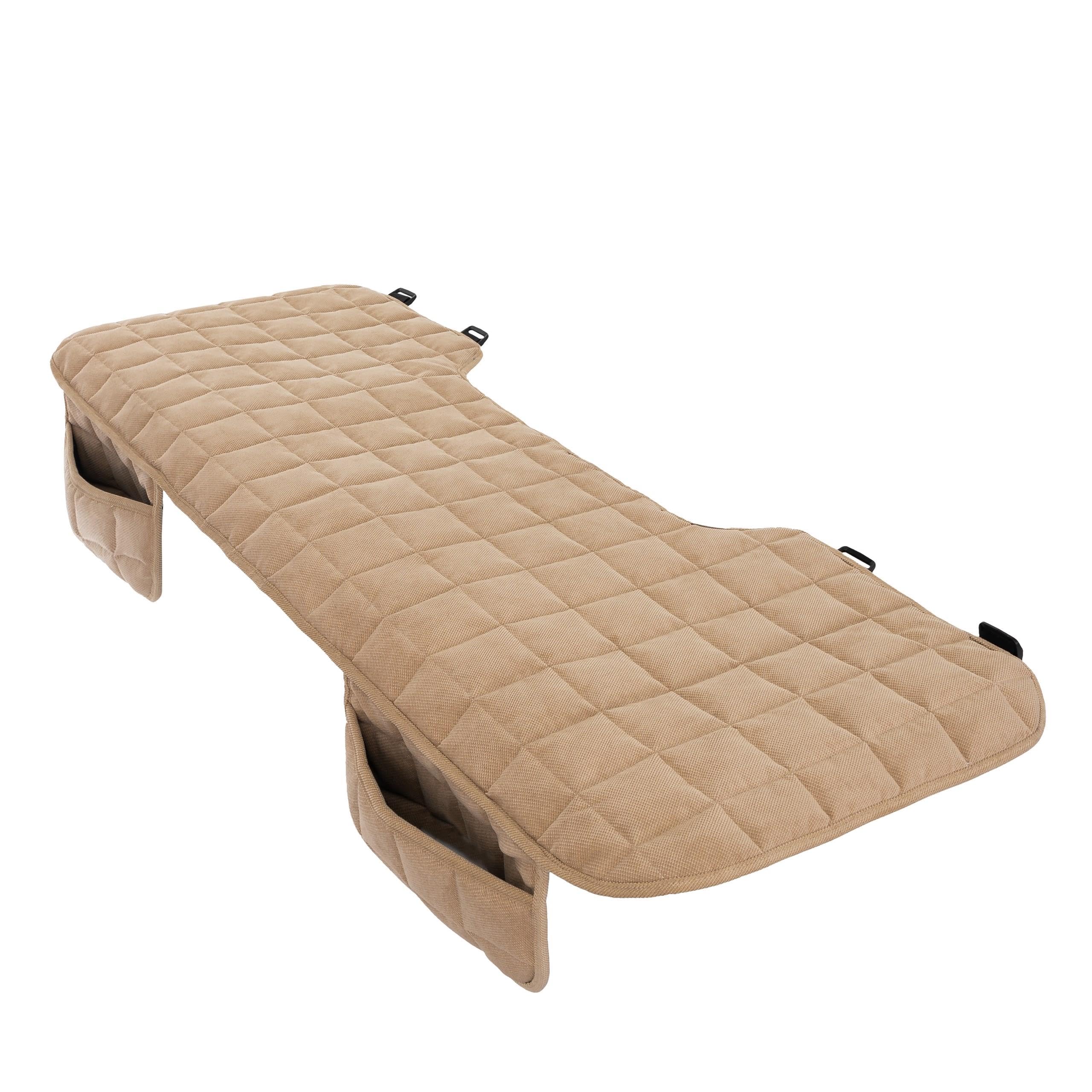 PillowPrim Koc dla psa na tylną kanapę – odporny na zarysowania koc ochronny dla psa na tylne siedzenie – ochrona wnętrza samochodu, vana, SUV – idealny dla dzieci i zwierząt domowych – 130 x 45 cm