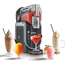 Ninja SLUSHi with RapidChill Technology, 88 oz. Frozen Drink & Slushie Machine, 5 Preset Programs, Margaritas, Frapp&eacute;s, and More, Premium Accents, Black, FS301
