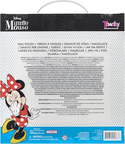 Miniatura 9 de Townley Girl Disney Minnie Mouse - Juego de esmaltes de uñas no tóxicos para niñas colores brillantes y opacos 18 piezas perfecto para fiestas de