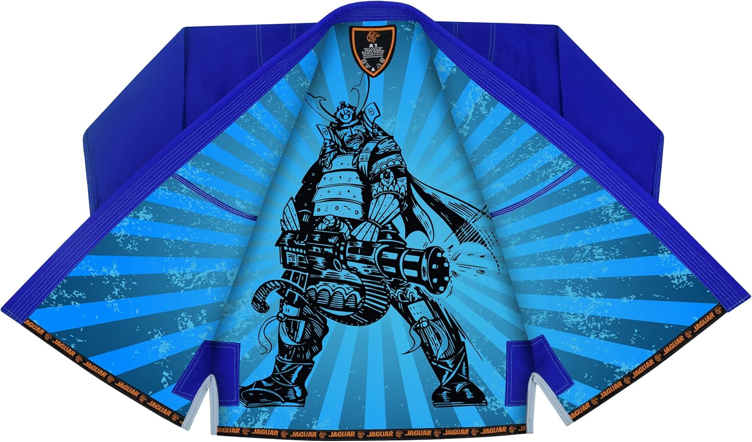 Jaguar Pro Gear – Samurai Warrior Inner Sublimated - Pro Brazilian Jiu Jitsu BJJ Kimono Gi Uniform Unisex - Belt Included
