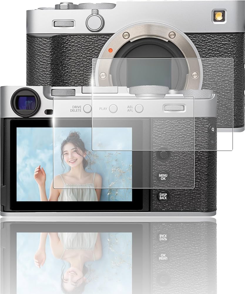 Amazon | sanwatrade ガラスフィルム FUJIFILM用 X-E5 専用 液晶保護 Amazon | sanwatrade ガラスフィルム FUJIFILM用 X-E5 専用 液晶保護