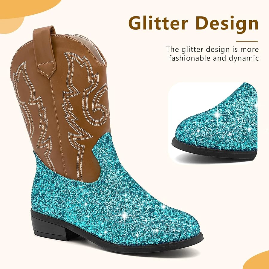 Ameri SQUARE GLITTER BOOTS Ｌ Amazon.com | BEAUPAS Women's Knee High Fold Over Round Toe