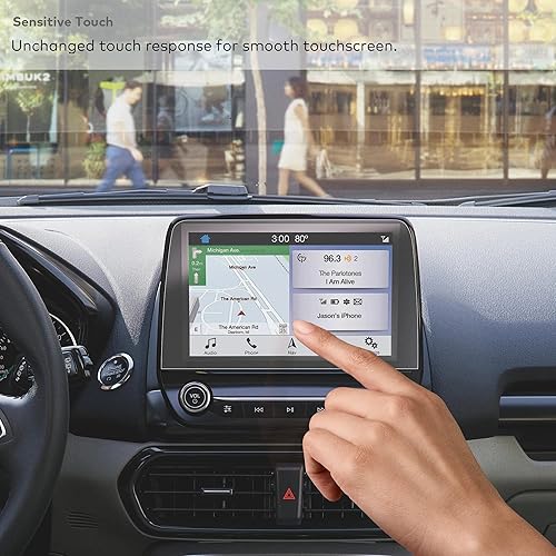 Miniatura 5 de AG - Protector de pantalla de vidrio templado diseñado para Ford Escape (2020-2023), Transit (2020-2022), Ecosport (2018-2022), SYNC 3 pantalla