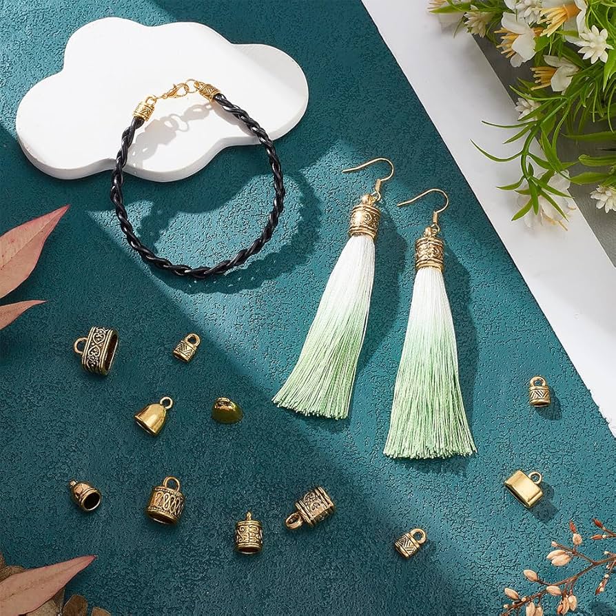 Amazon.com: PH PandaHall 78 pcs 8 Styles Alloy Tibetan Style