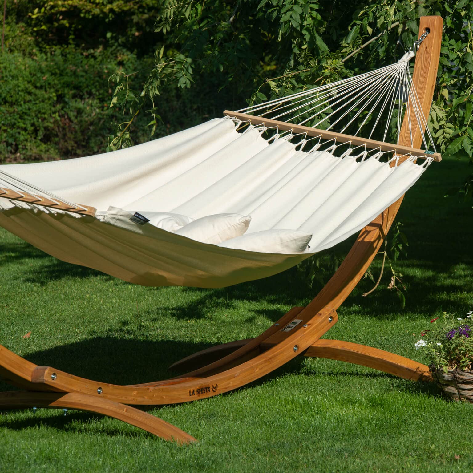 Amazon.co.jp: LA SIESTA(ラシエスタ) バー付きハンモック Frorencia