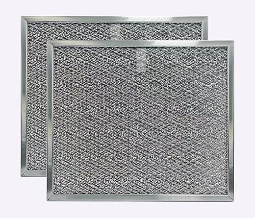 2 filtros de ventilación para campana extractora de cocina 97005683 compatible con Broan RP y AP Nutone NSP GE WB2X3998 Kenmore 97007894 99010152