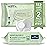 Large Wet Wipes for Adults - 2 Pack of 12x8 Disposable Body Wipes - Fragrance Free with Aloe, Chamomile, and Vitamin E - for Bathroom and Travel