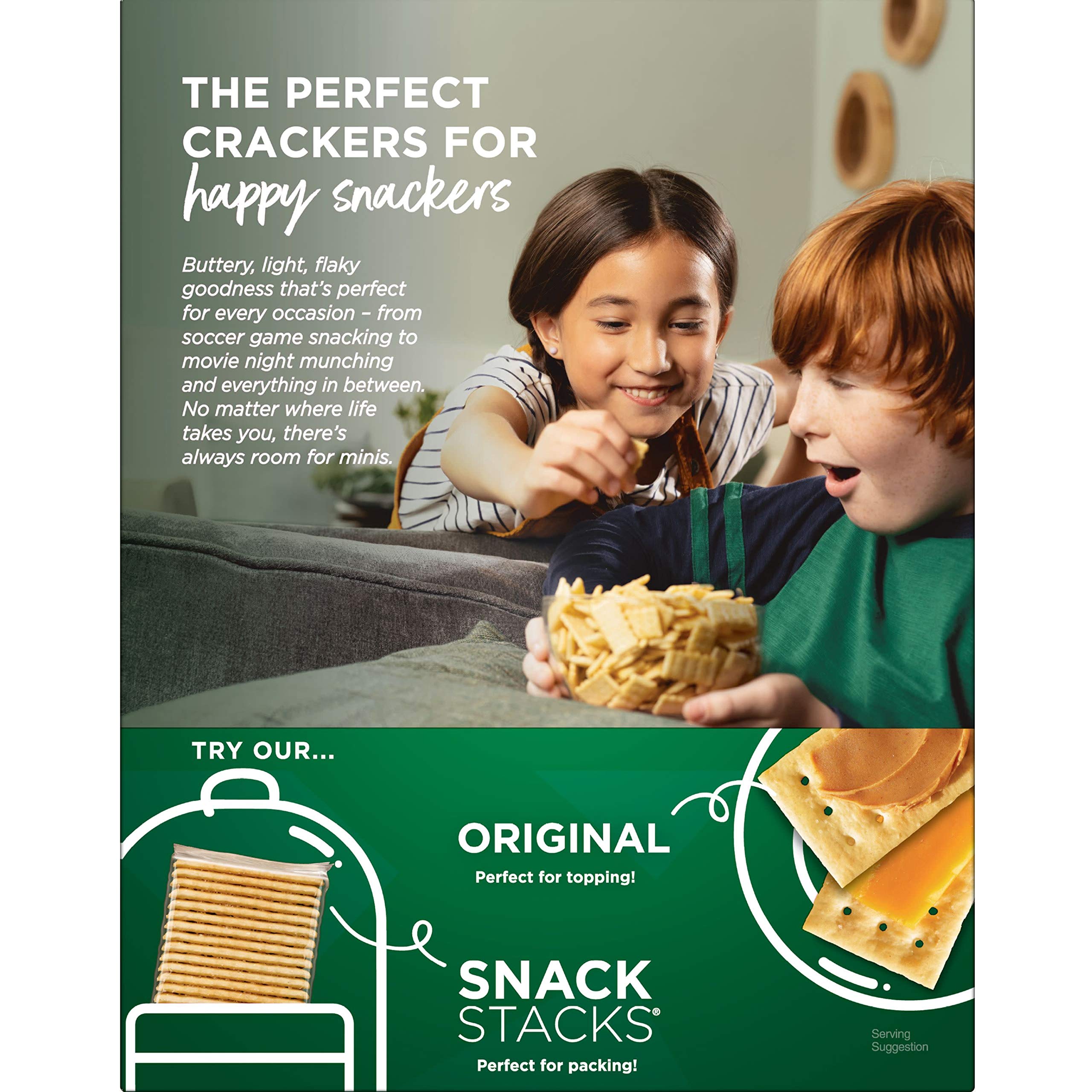 Club Crackers, Mini Snack Crackers, Lunch Snacks, Original, 11oz Box (1