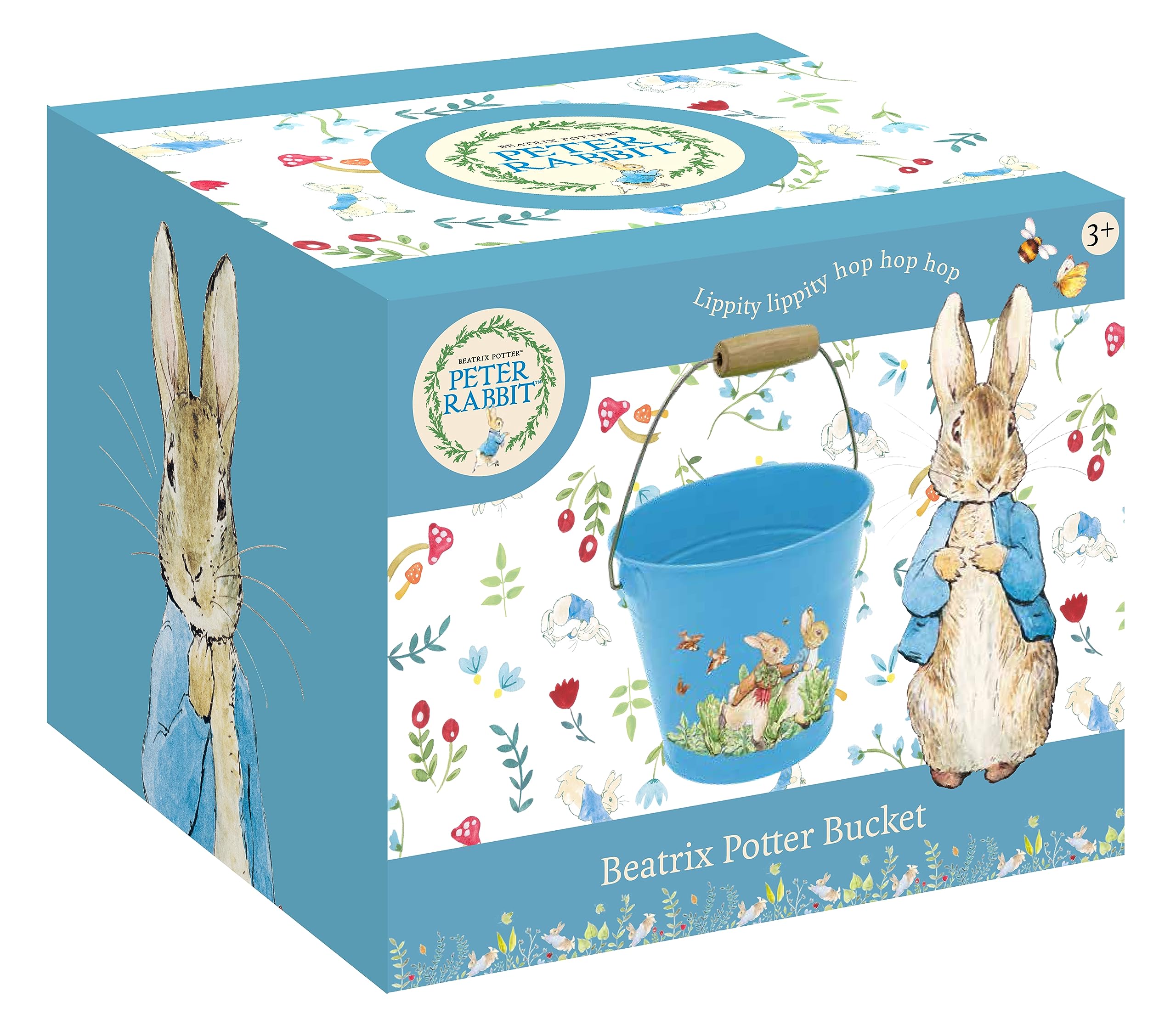 Children's Bucket by Robert Frederick - Beatrix Potter Design - Perfect for Ages 3 Years Upward