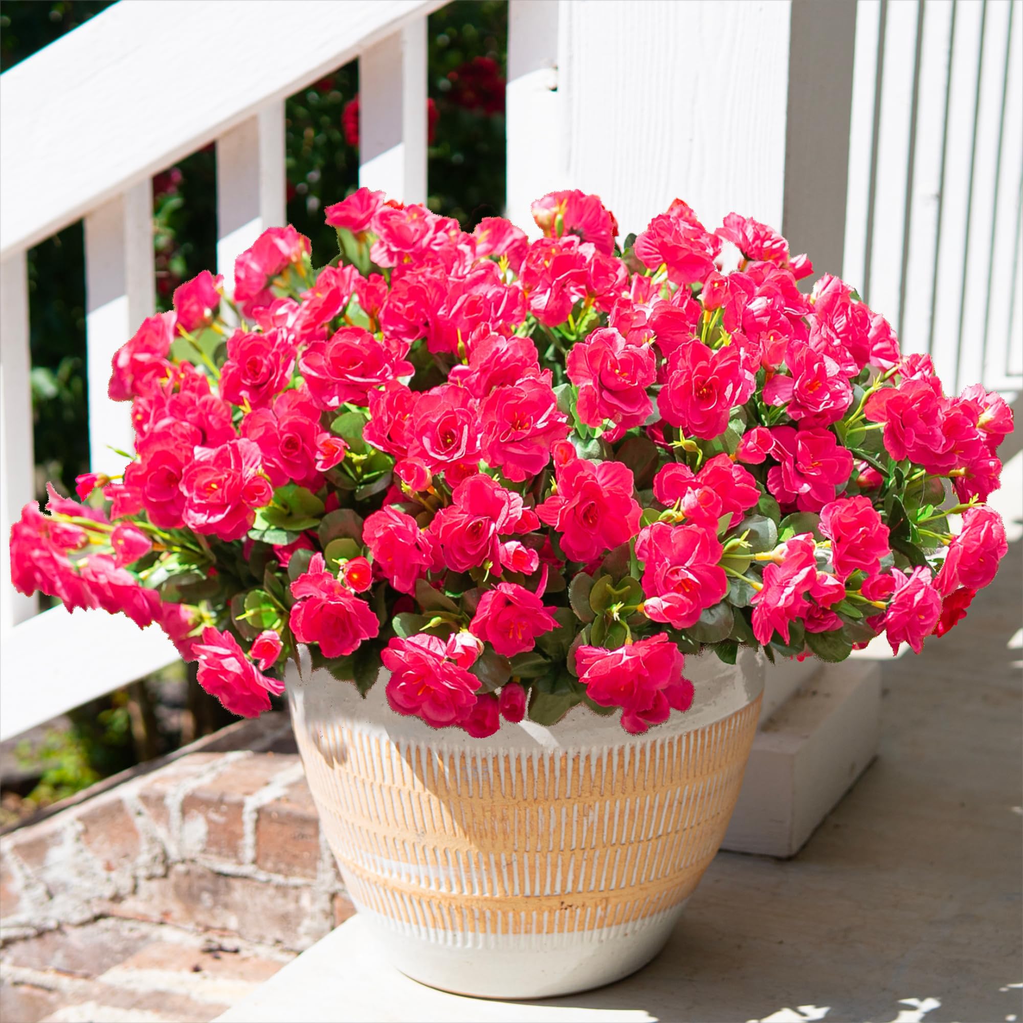 Faux Camellia Flowers