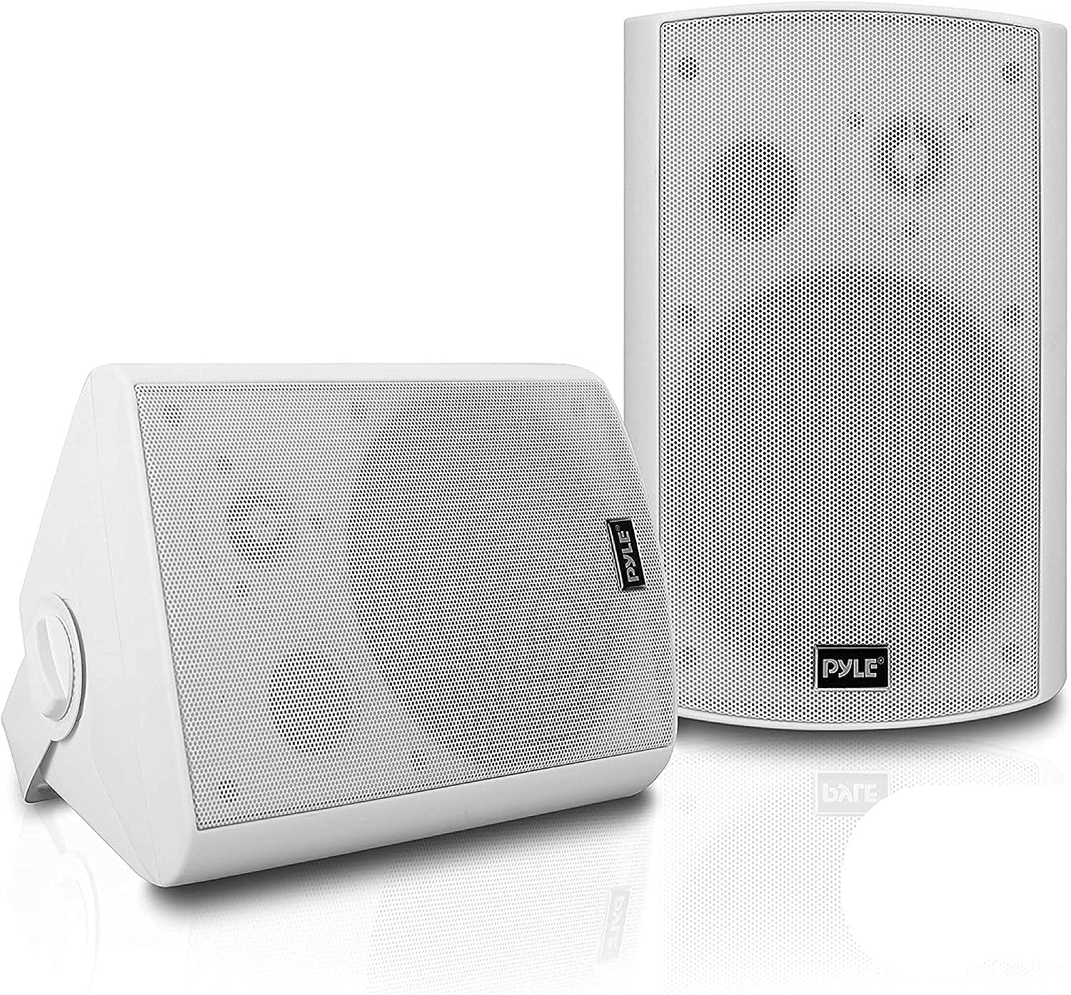 Pyle Cassa Bluetooth Impermeabile Wireless, Senza Amplificatore Necessario, Audio Surround Portatile per Casa e Feste, con Involucro