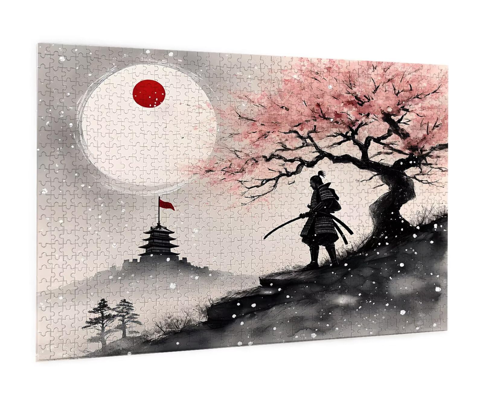 Puzzle 1000 Pièces Adulte Puzzle Japon Puzzles Classiques, 1000 Pièces Jeu éducatif défi Jouet Puzzles Paysage Art DIY Jeu Occasionnel Jouets Cadeau Intéressants Ami De La Famille Approprié S-372