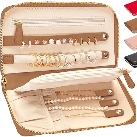 Jewelry Roll Travel Case