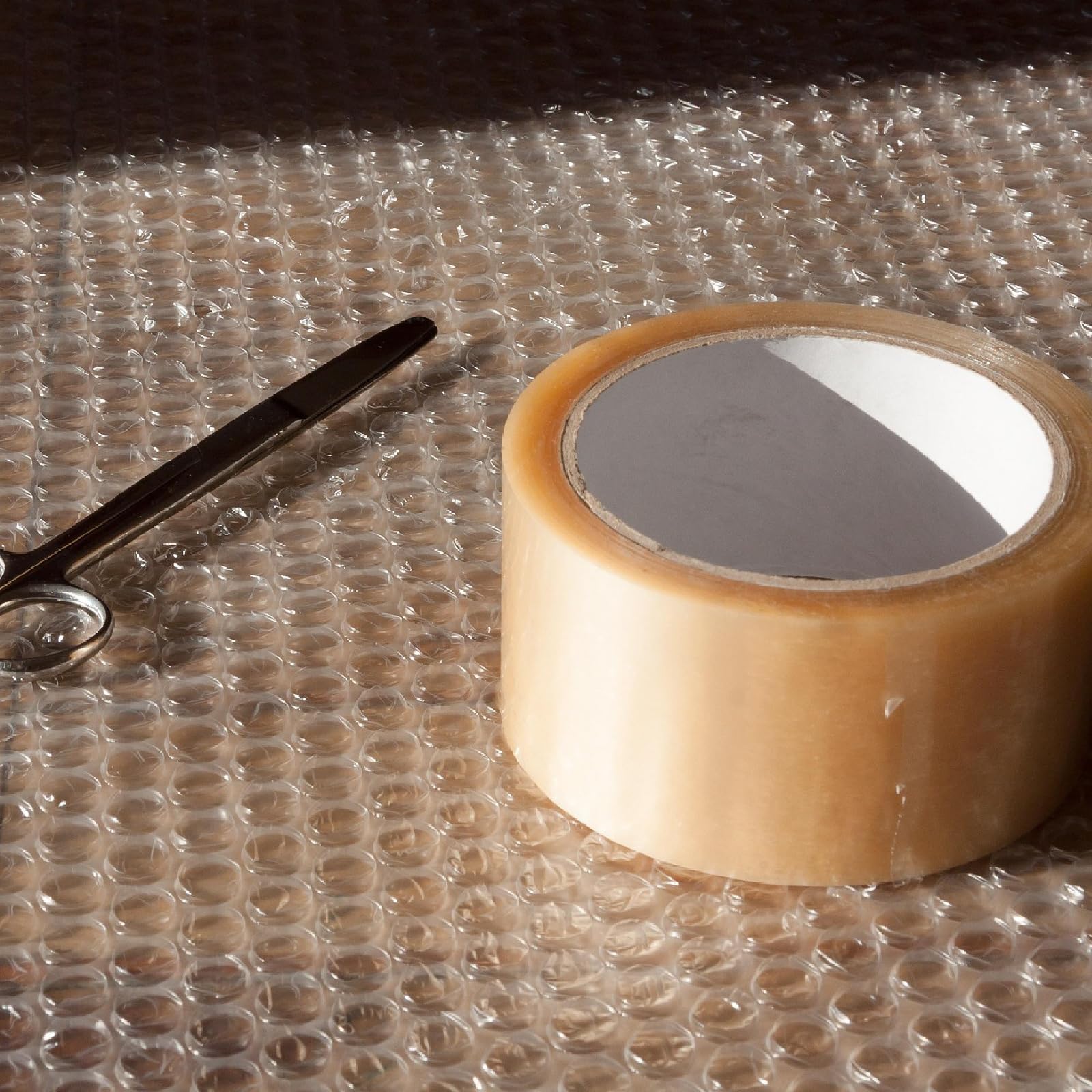 Nastro Adesivo Trasparente in PPL 28my 50 mm x 66 m - Imballaggio e Chiusura Cartoni, Adesione Duratura per Spedizioni, Magazzino e Traslochi, 36 Rotoli