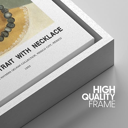 Miniatura 27 de IDEA4WALL - Lienzo enmarcado con impresión de arte abstracto listo para colgar en la pared de la sala y habitación Bs06-2103-famoso-m19