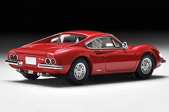 トミカリミテッドヴィンテージ 1/64 TLV ディーノ246GT トミカリミテッドヴィンテージ 1/64 TLV ディーノ246gt 赤 完成