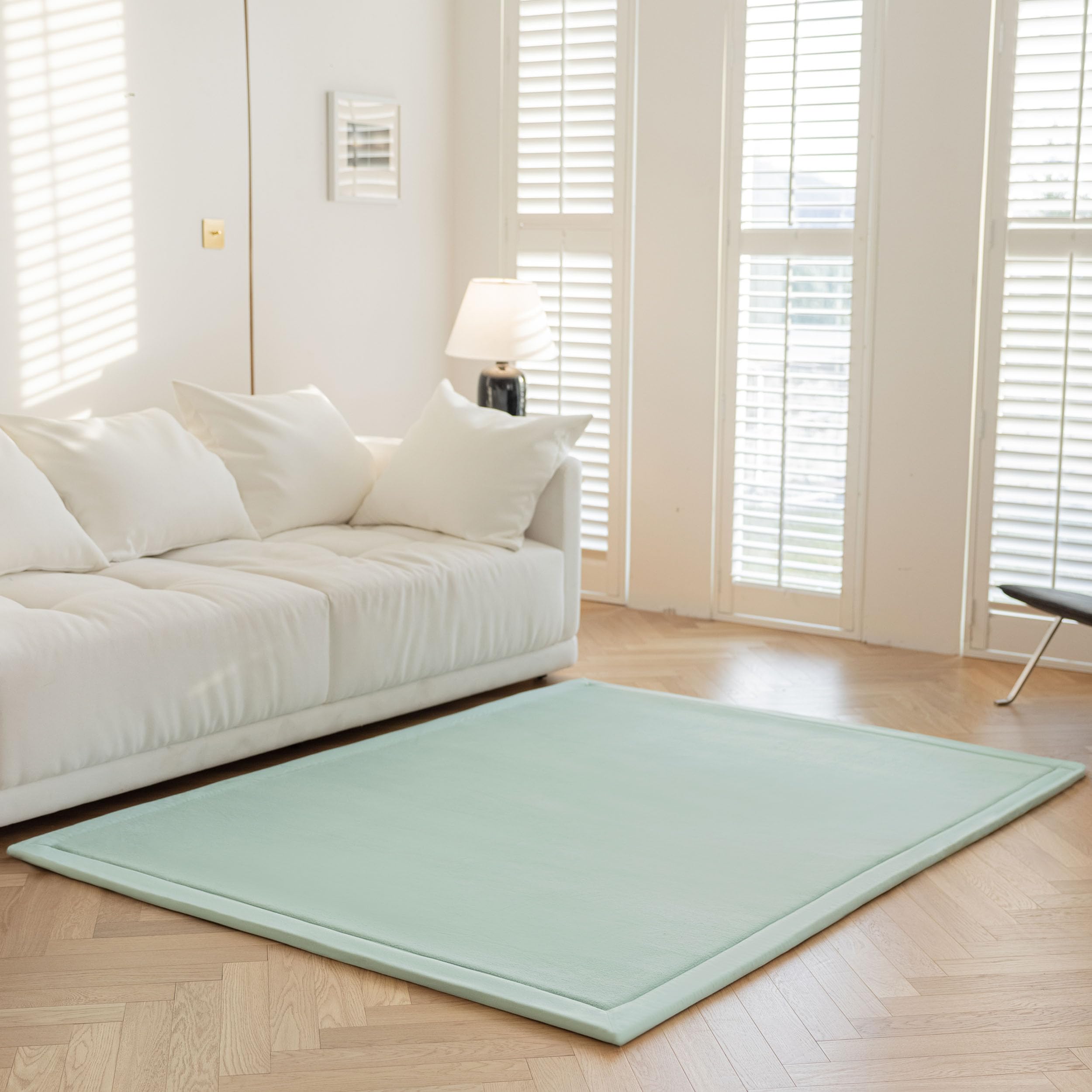 IOTXY Koralle Samt Teppich