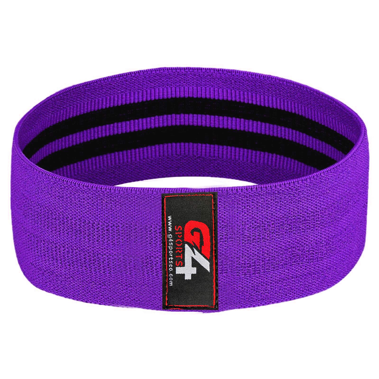 G4 VISION Hip Circle Exercise Resistance Bands for Legs and Butt, Home Gym Workout Booty Bands