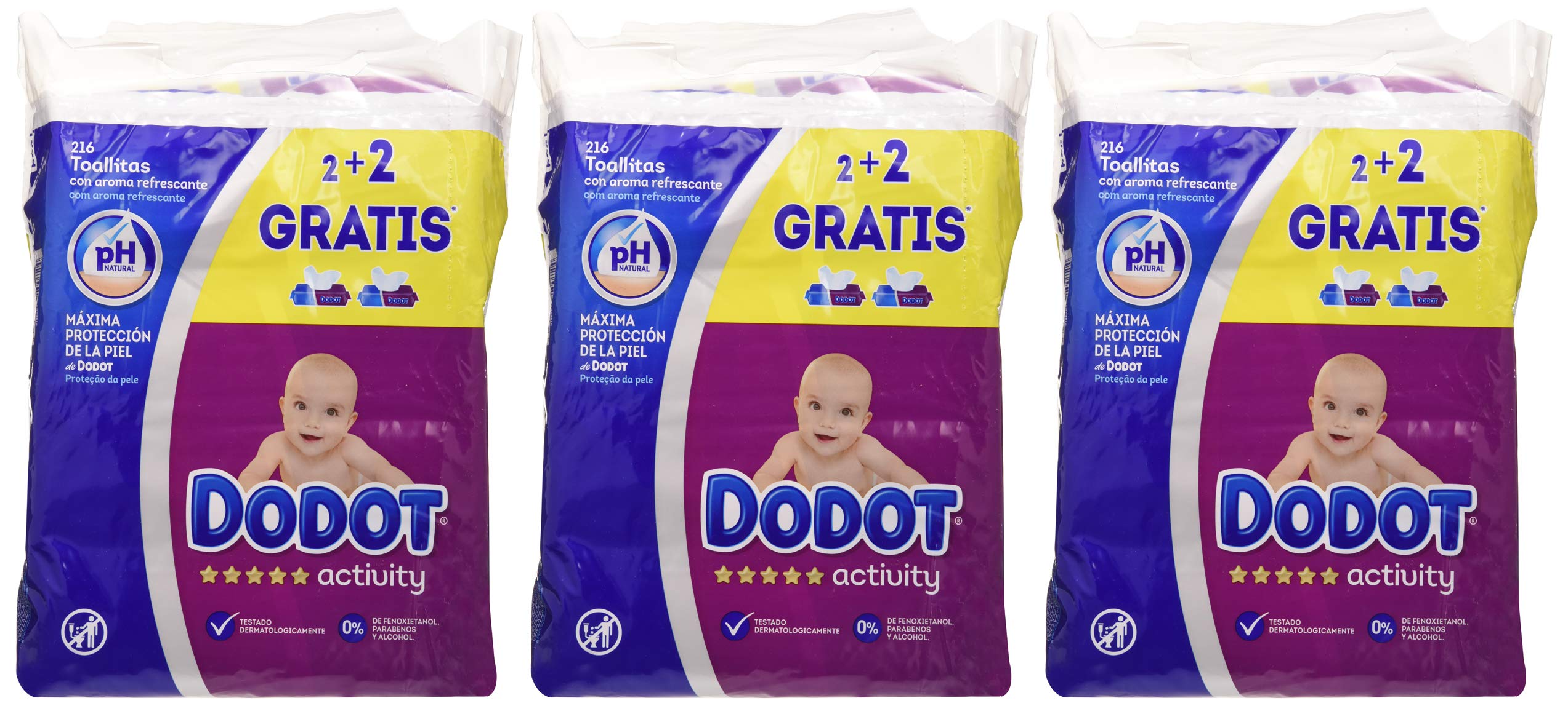 Dodot – Lingettes d'Activité - 648 Lingettes