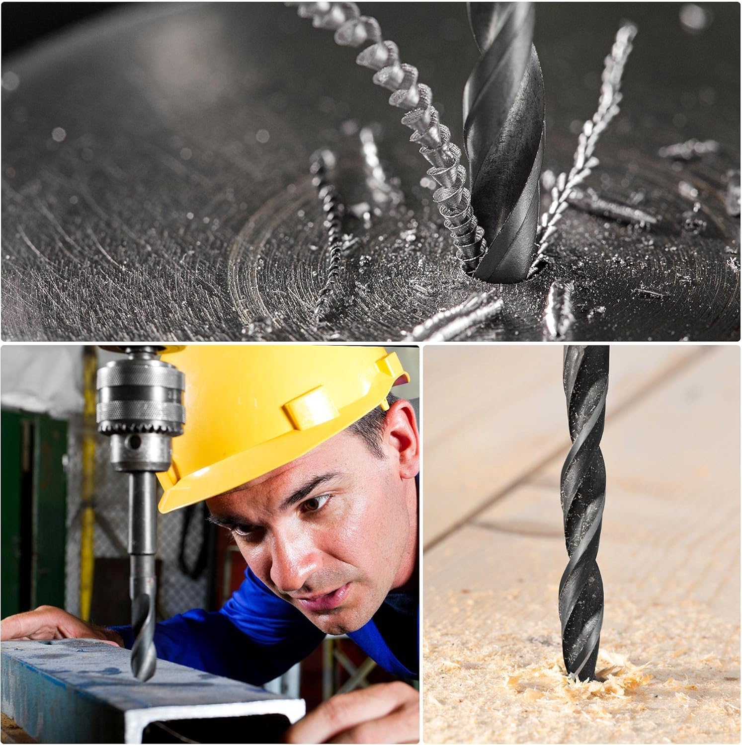 Telituny HSS Twist Drill Bit 21 mm, 9341 Steel Metal Drill Bit with 1/2 Inch Shank, 135° Tip Angle & 38° Spiral Angle - Image 4
