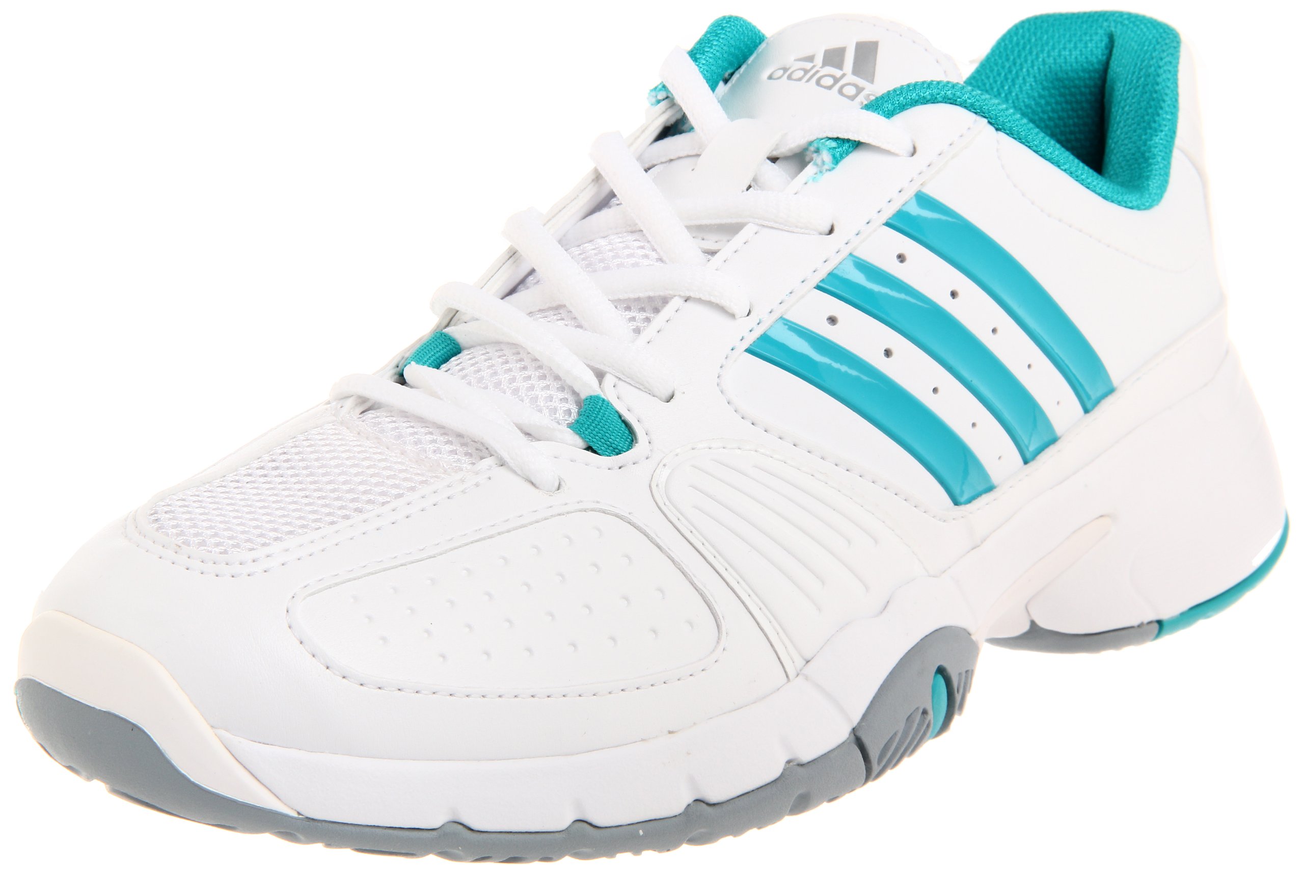 Adidas Womens Barricade Team W Running White Ultra Green