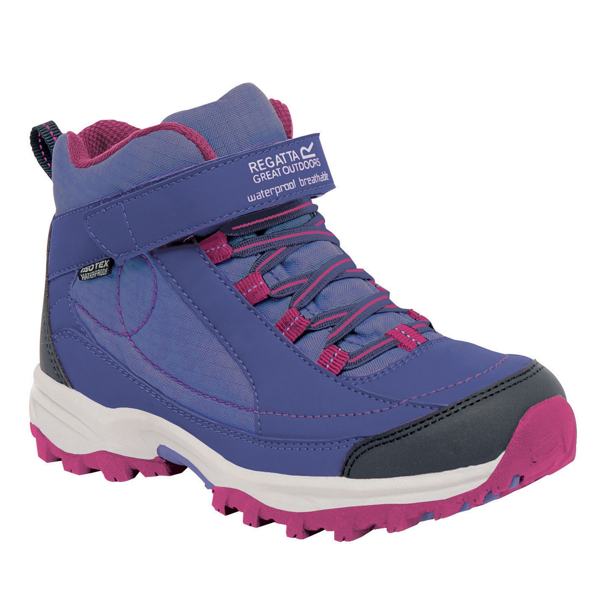 Bota Montaña Infantil Regatta Trailspace Violeta
