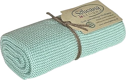 Miniatura 10 de Toallas de mano de cocina de algodón danés 100% algodón orgánico, hechas en la India (amarillo brillante orgánico)