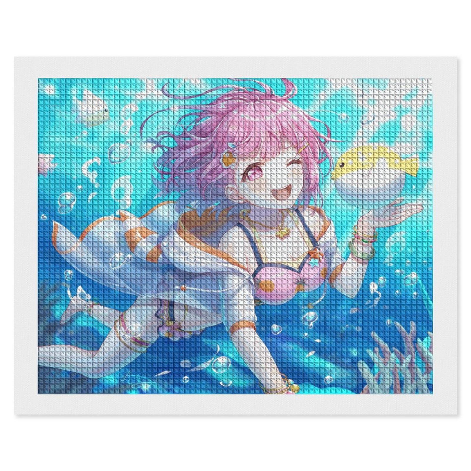 Amazon.co.jp: 鳳えむ ダイヤモンドアート 四角いビーズ キャラクター