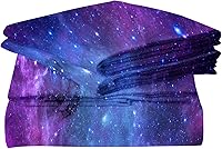 Vista 21 de MUSOLEI Sábanas Panda Sábanas ajustadas Lindas hojas de cama con conjunto de cama de animales 3D con orejas para niñas Conjunto de cama individual