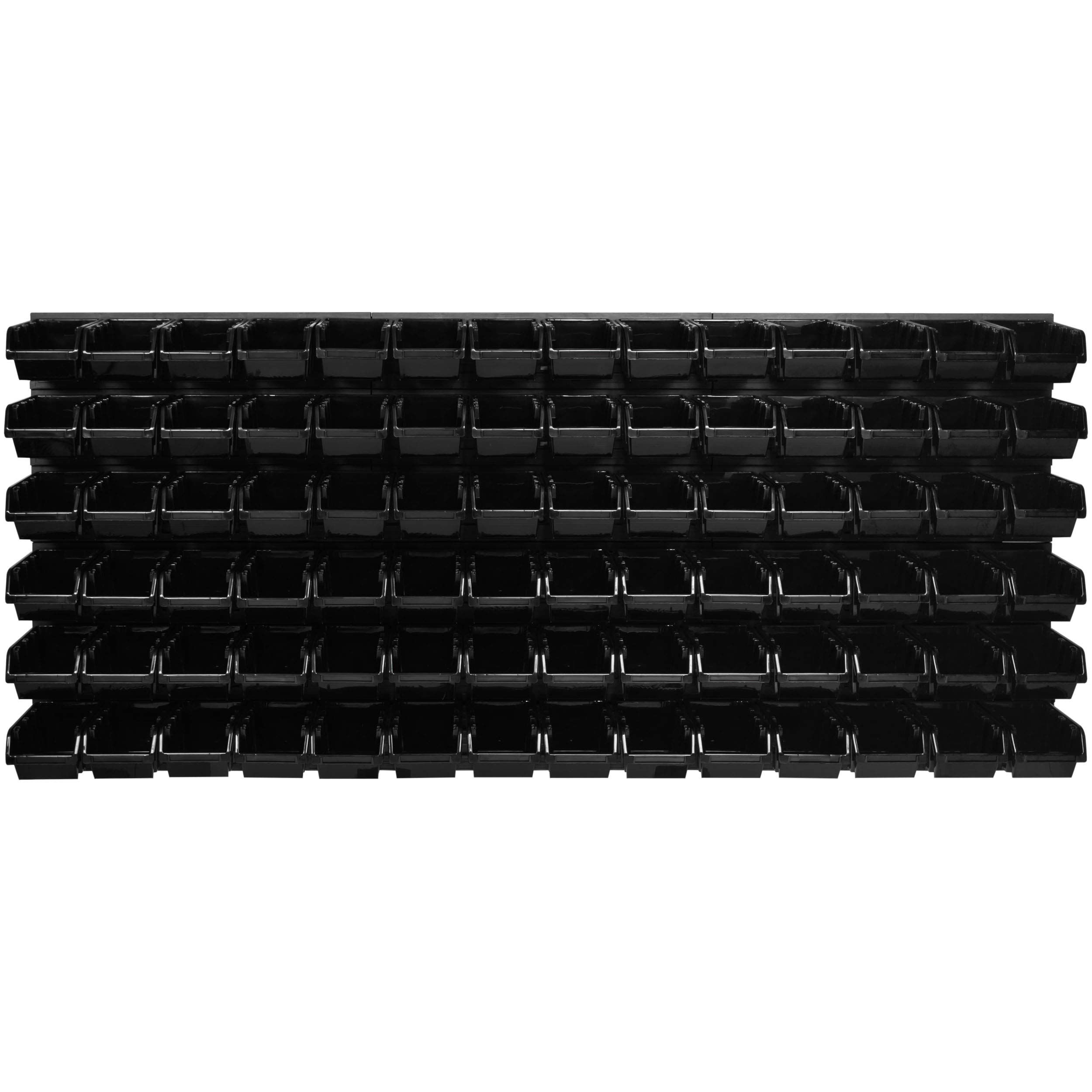 System magazynowy regał ścienny 1734 x 780 mm | 84 szt. | pojemniki do układania | pojemniki do przechowywania | bardzo mocne płyty ścienne | możliwość rozbudowy | regał warsztatowy regał magazynowy regał ścienny regał wtykowy