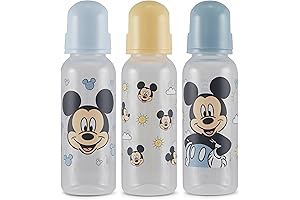 Disney Mickey Mouse Hand On Hips Infant Baby Bottles 9oz