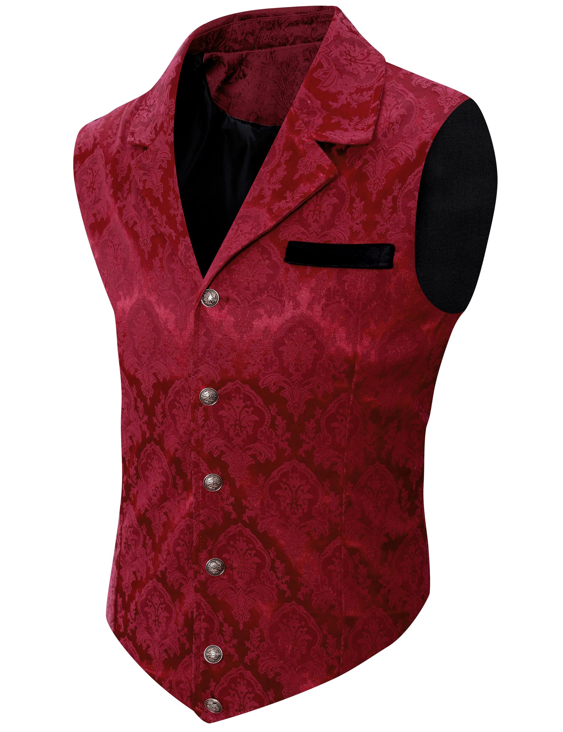 Chaleco de Traje Victoriano Góticos Steampunk para Hombre