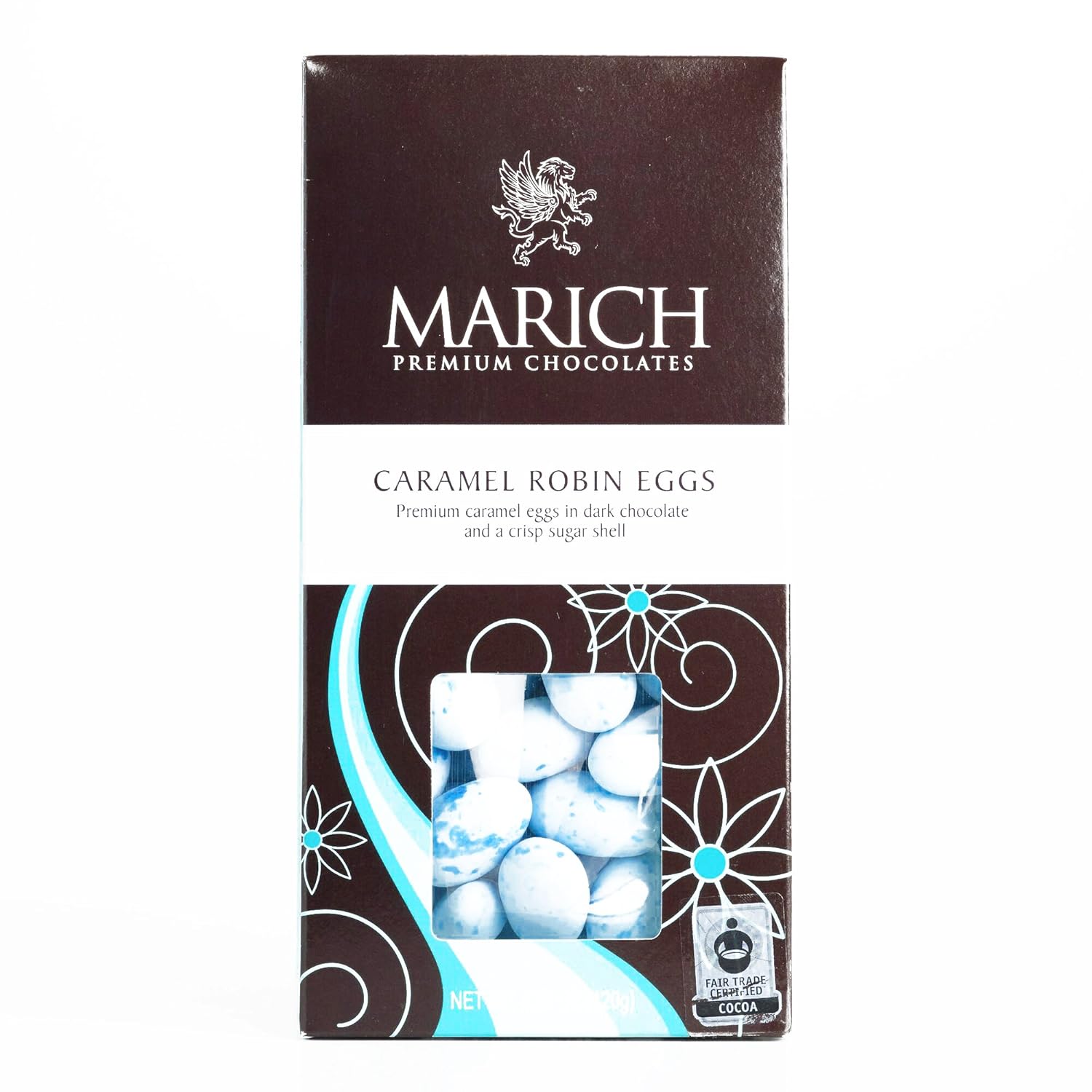 Marich Caramel Robin Eggs 4.25 oz each (1 Item Per Order, not per case) Grocery